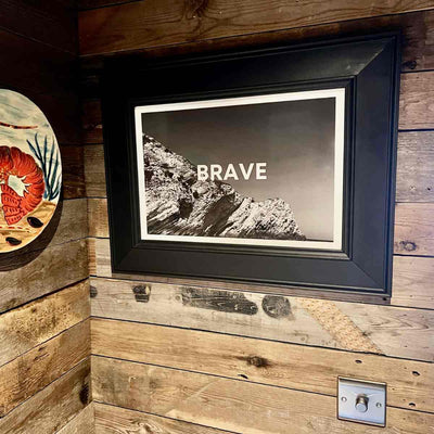 BRAVE Fine Art Print