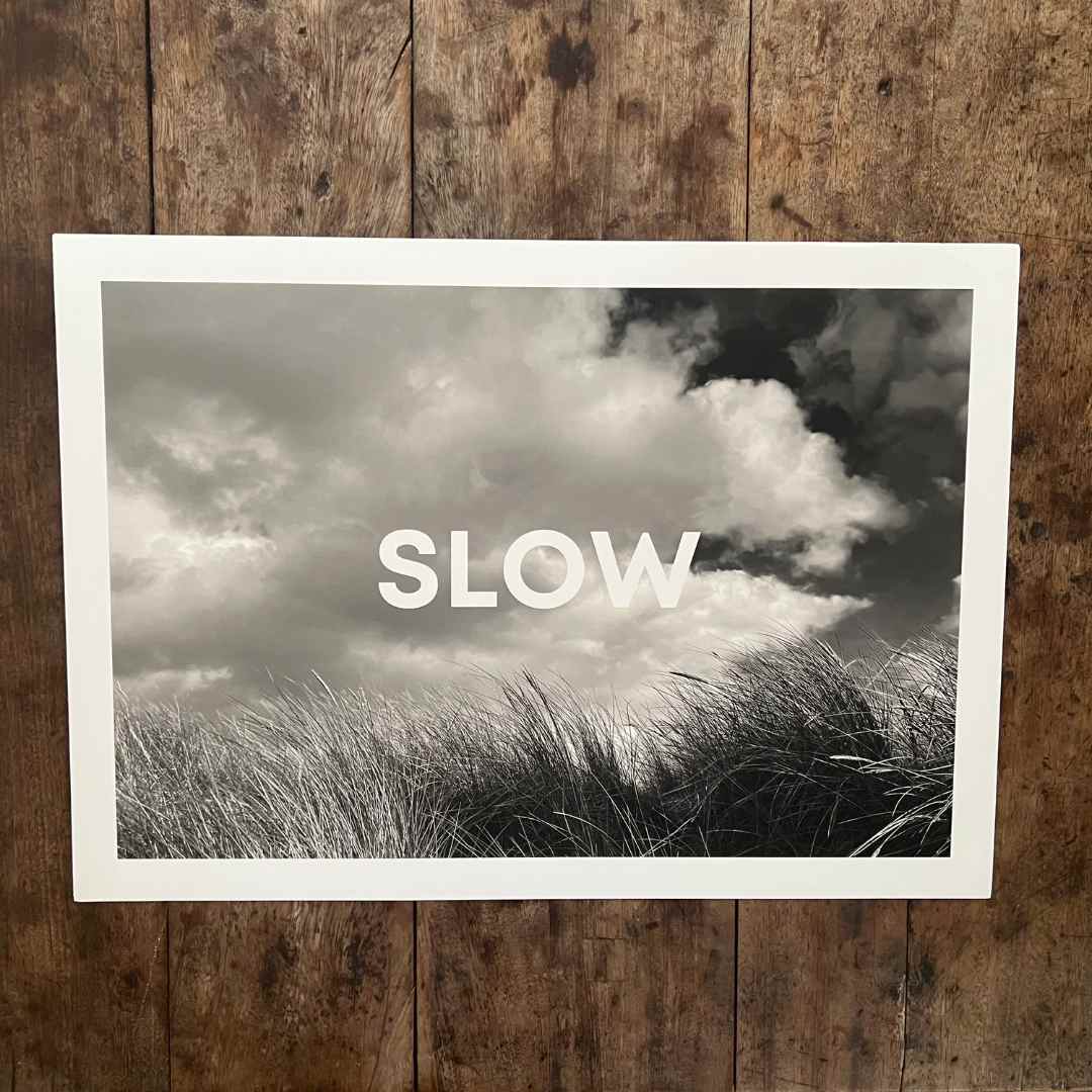 SLOW Fine Art Print