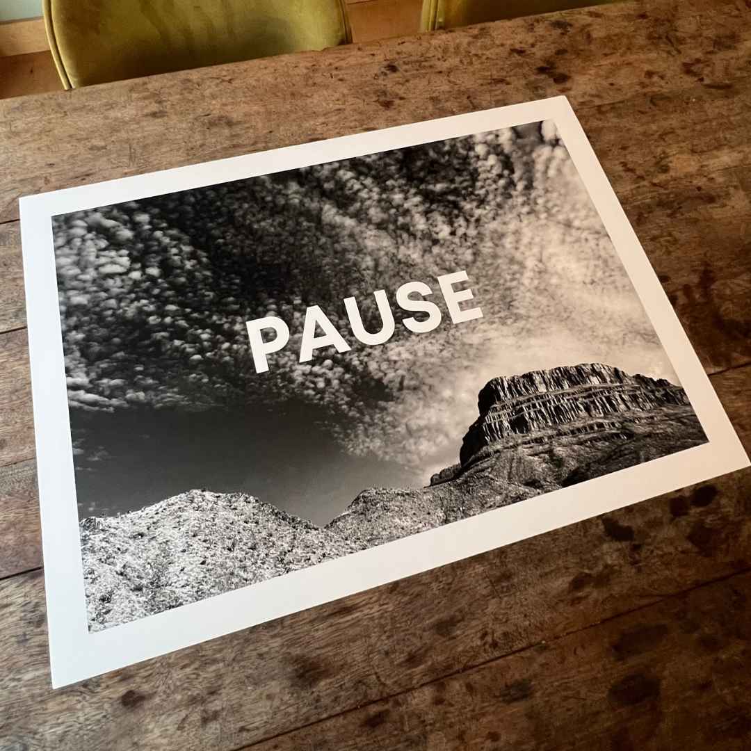 PAUSE Fine Art Print