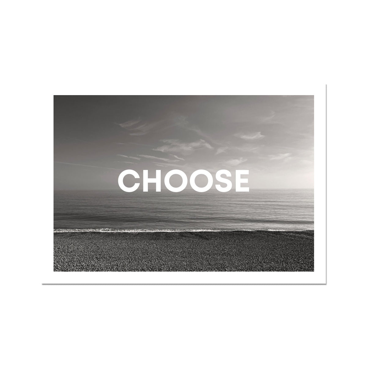 CHOOSE Fine Art Print