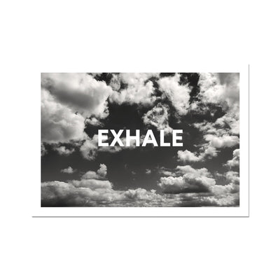 EXHALE Fine Art Print