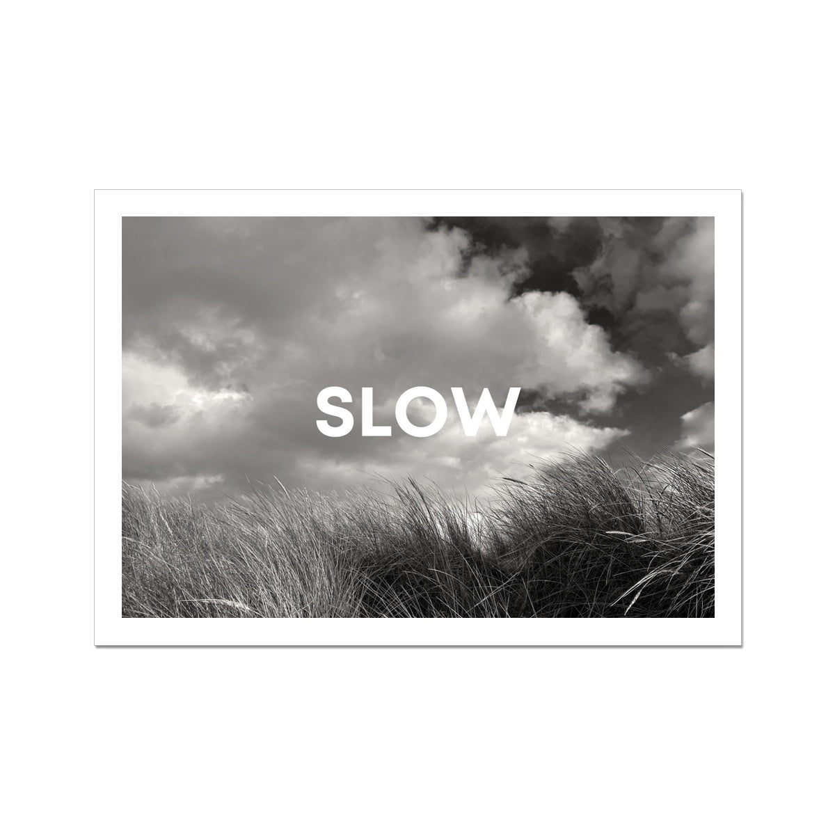 SLOW Fine Art Print