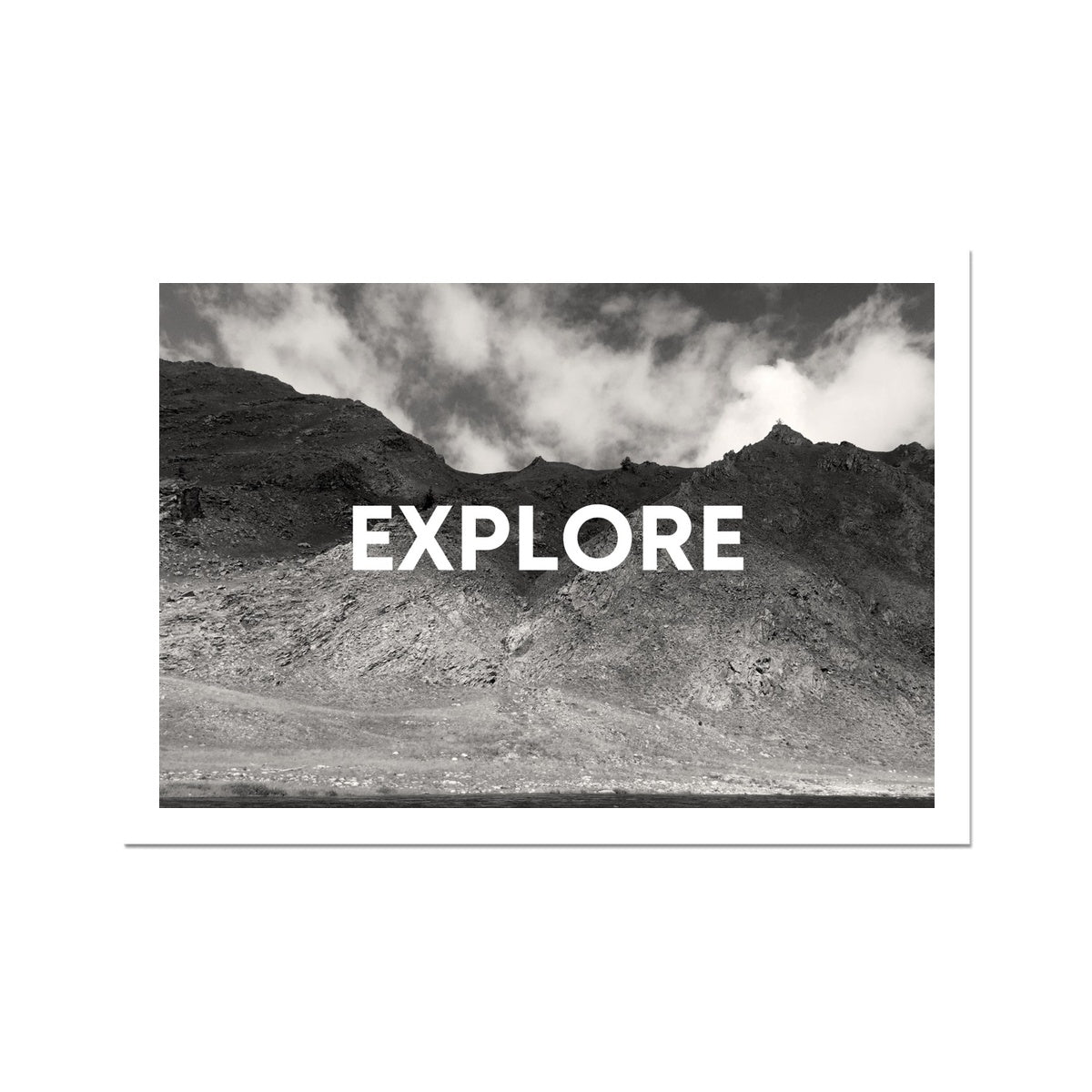 EXPLORE Fine Art Print