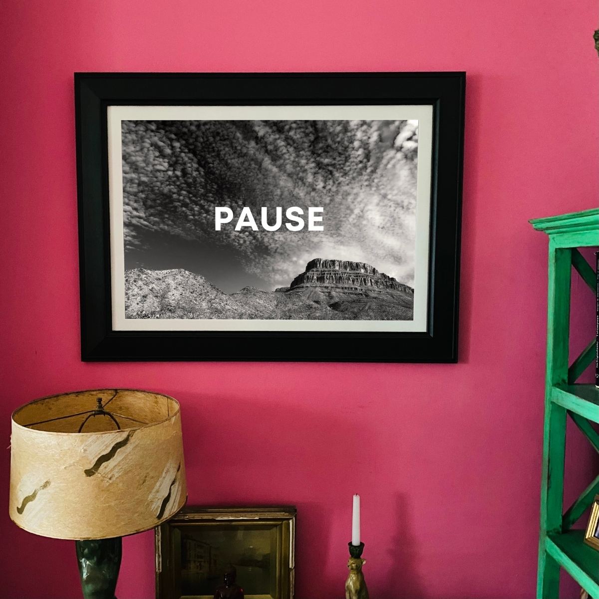 PAUSE Fine Art Print