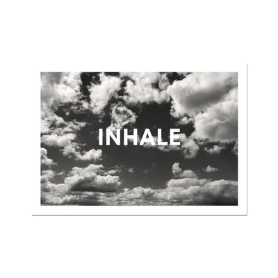 INHALE Fine Art Print