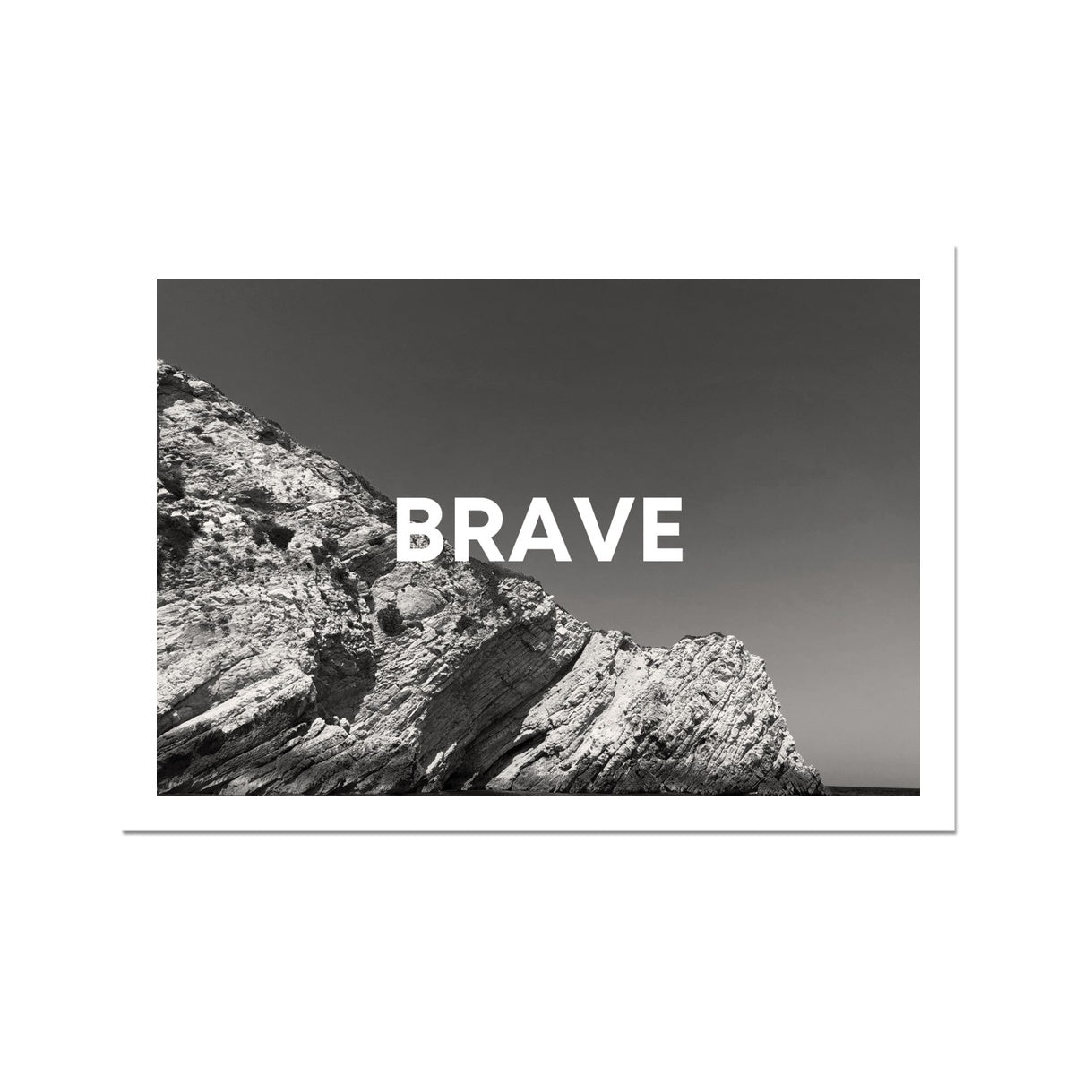 BRAVE Fine Art Print